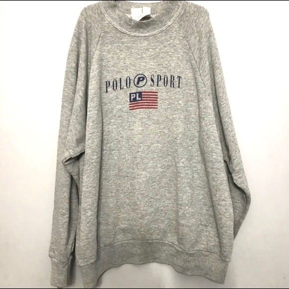 vintage polo sport sweatshirt